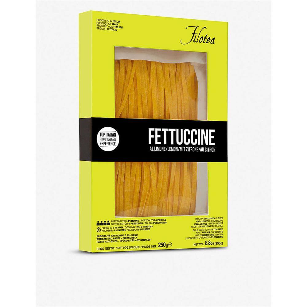 Filotea Lemon Fettuccine Artisan Egg Pasta 250g